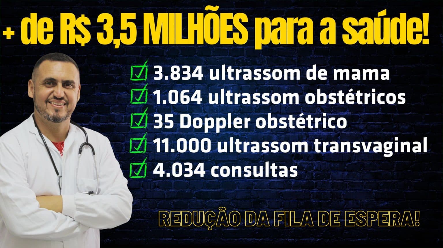 Investimentos na saúde