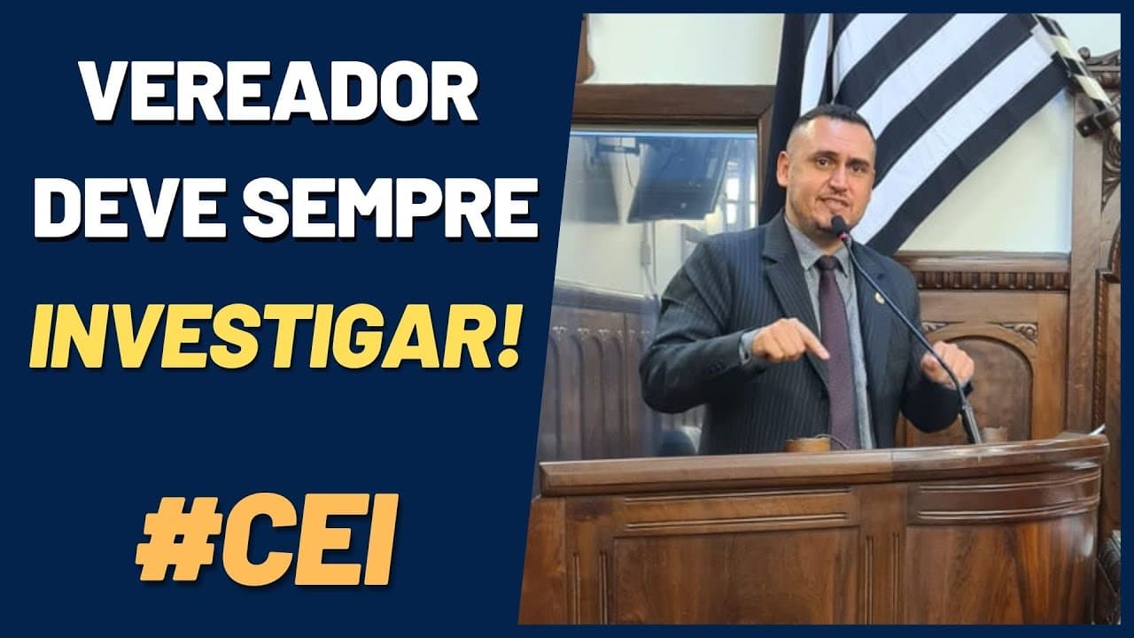 É sempre importante fiscalizar